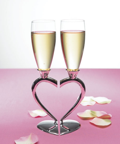 Interlocking Heart Glass image